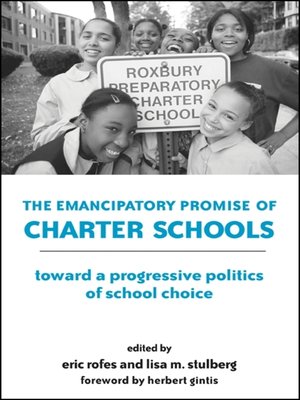 cover image of The Emancipatory Promise of Charter Schools
